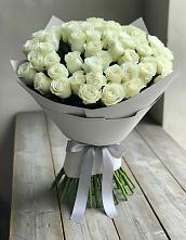 Букет 35 Белых роз в Череповце