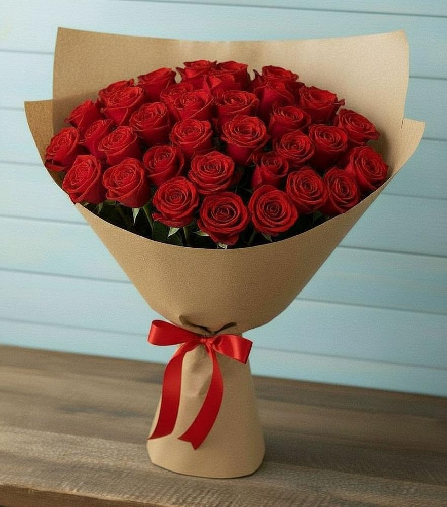 Букет Красные розы Милано в Череповце