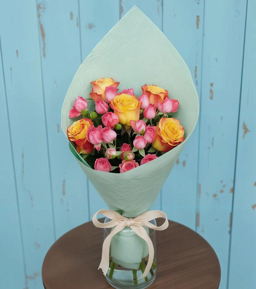 Букет цветов из: Розы в Череповце