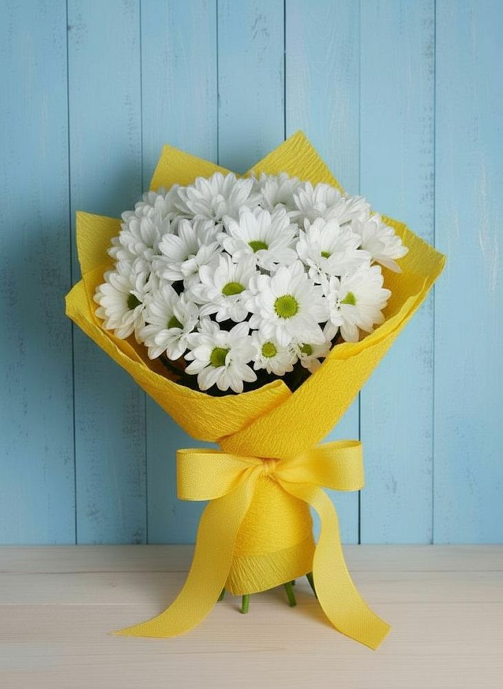 Букет цветов из: Хризантемы в Череповце