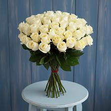 Букет 51 Белая роза Эдлесс Лав #REPLACE_PRED# Череповце