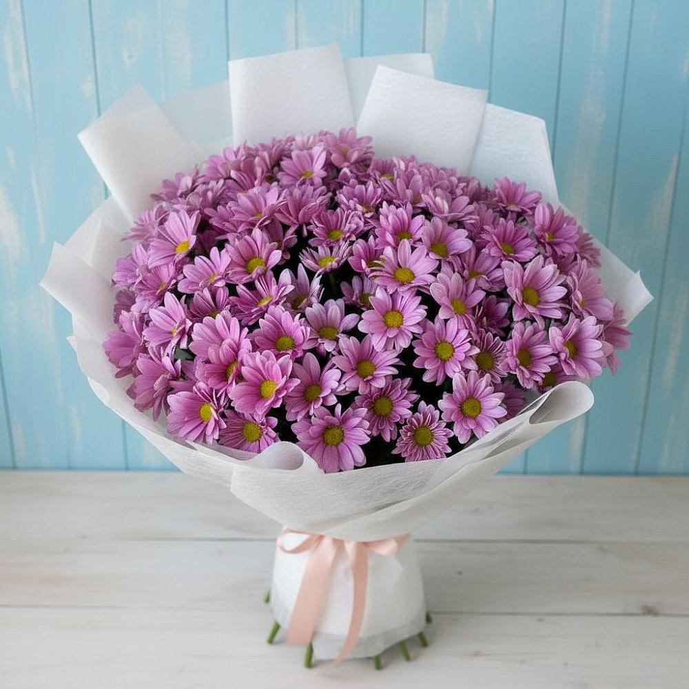 Букет цветов из: Хризантемы в Череповце