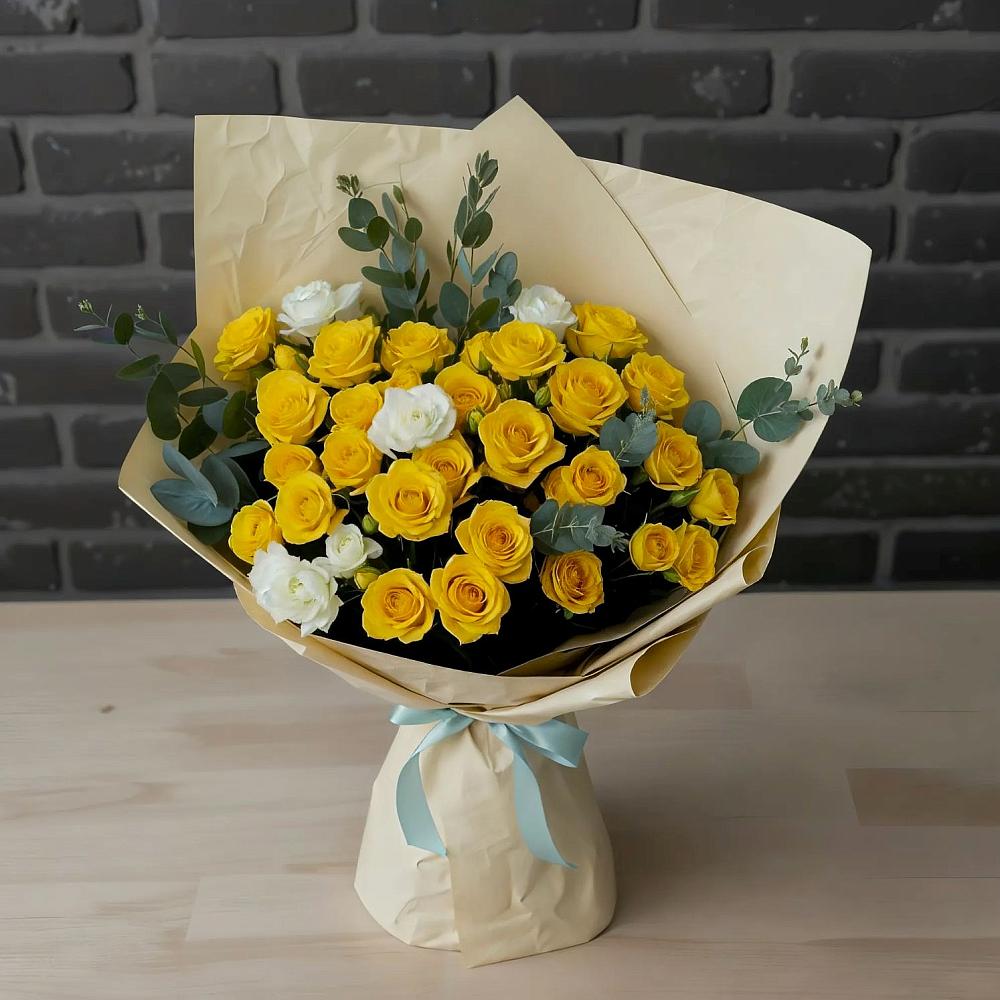 Букет цветов из: Розы в Череповце