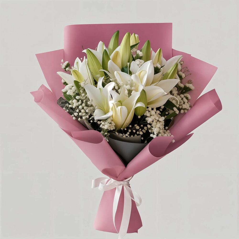 Букет цветов из: Лилии в Череповце