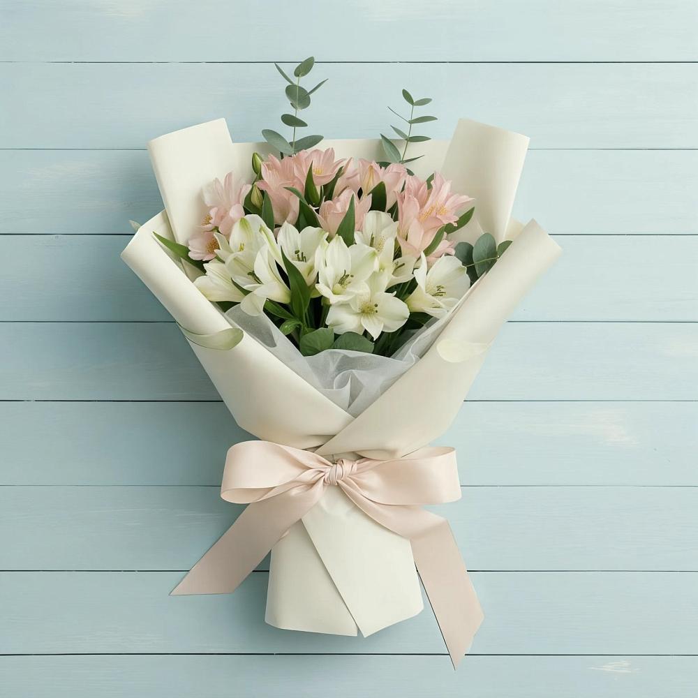 Букет цветов из: Альстромерии в Череповце