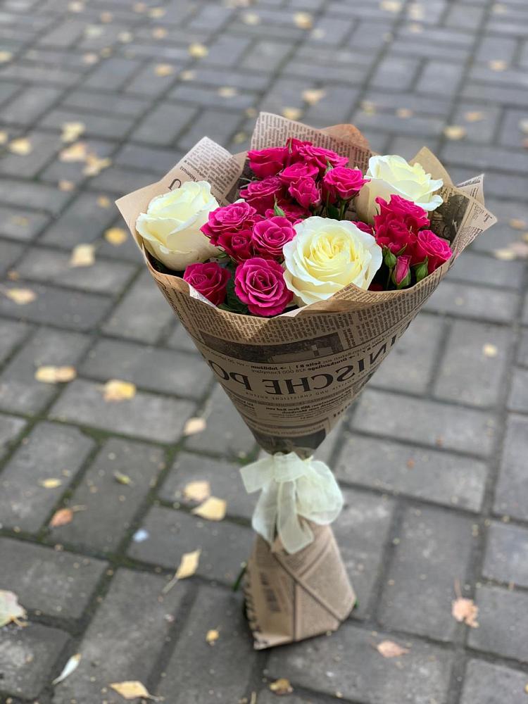 Букет цветов из: Розы в Череповце