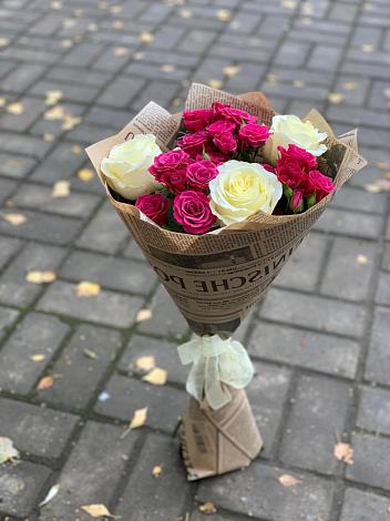 Букет цветов из: Розы в Череповце